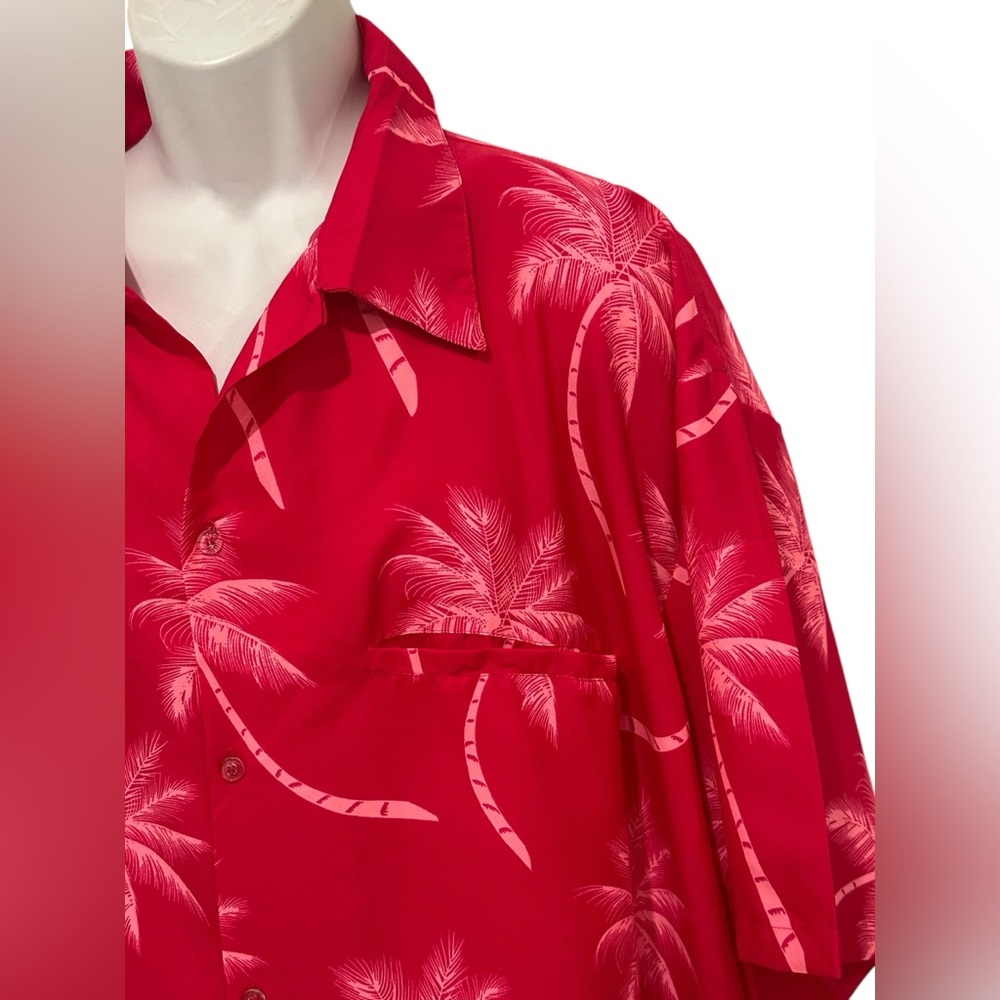 New King Kameha Traditional Hawaiian Shirt Men Casual Size 6x Big Tall Outdoor‎